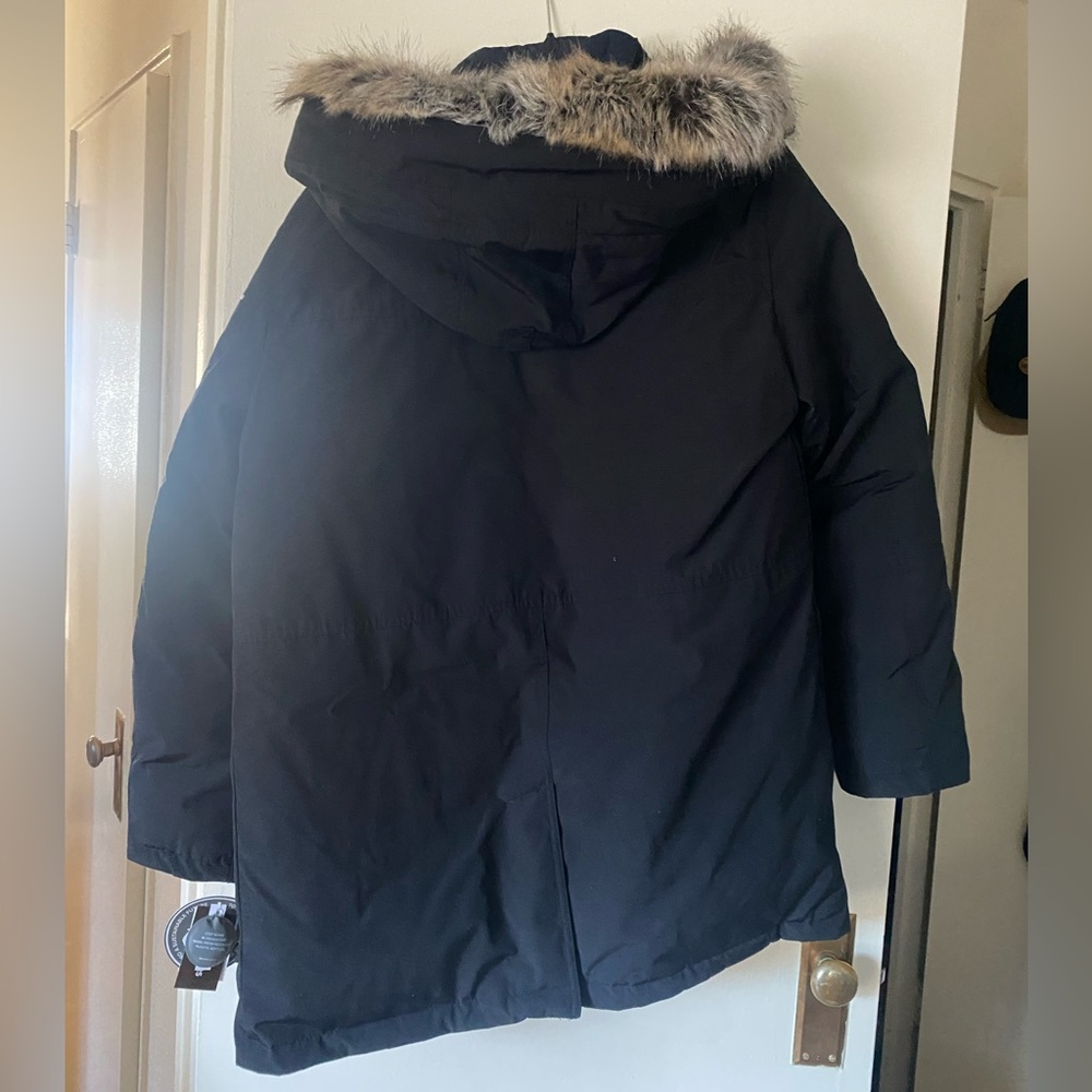 Michael Kors Men's Hooded Bib Snorkel Parka - Picture 2 of 3